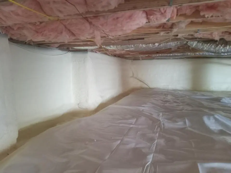 Crawl space encapsulation with closed-cell spray foam for Roof Maintenance in Keizer